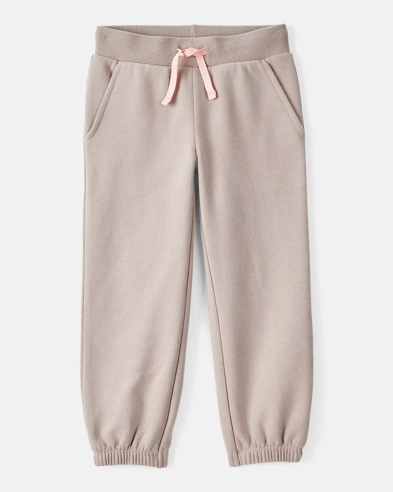 Toddler Girl DayDream Fleece Joggers - Brown