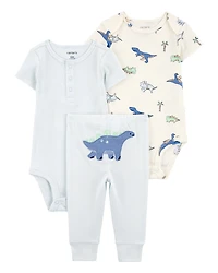 Baby 3-Piece Dinosaur Little Outfit Set