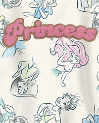 Kid Disney Princess Pullover - Cream