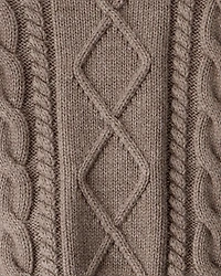 Baby Organic Cotton Cable Knit Sweater