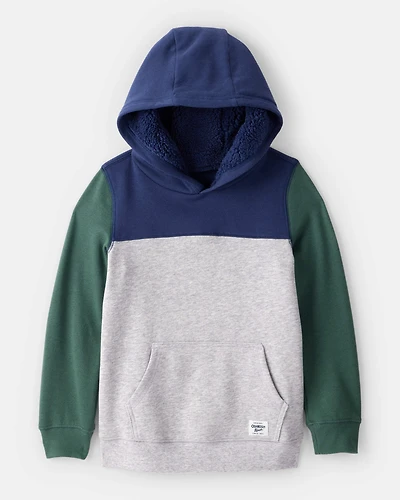 Boys DayDream Fleece Color Block Long-Sleeve Hoodie