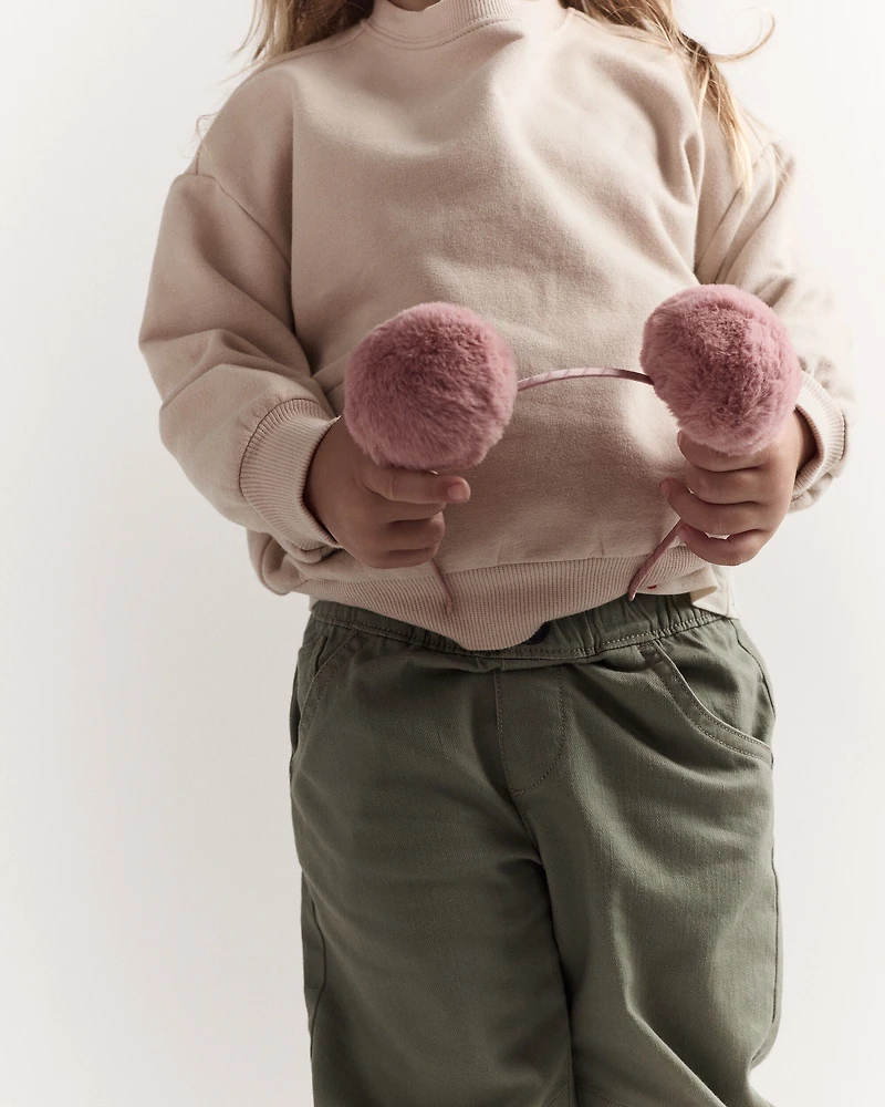 Toddler Otter Sweatshirt™ with Pockets - Khaki