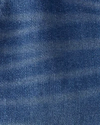 Toddler Boy Denim Cargo Joggers - Dark Wash