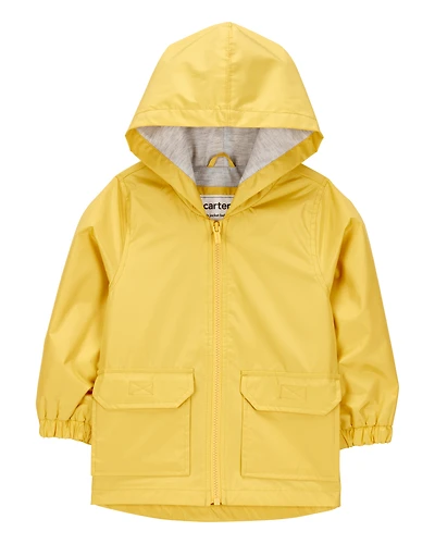Solid Rain Jacket - Yellow