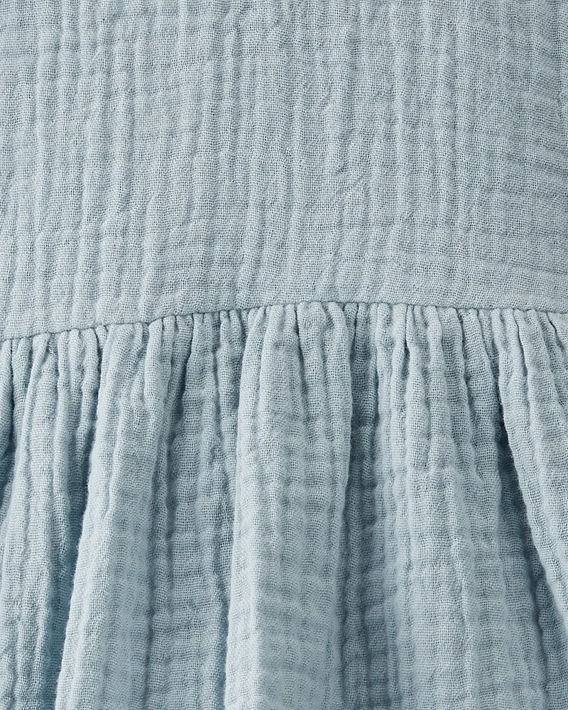 Baby Organic Cotton Gauze Dress