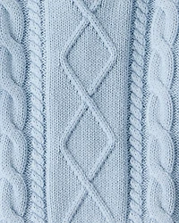 Baby Organic Cotton Cable Knit Sweater