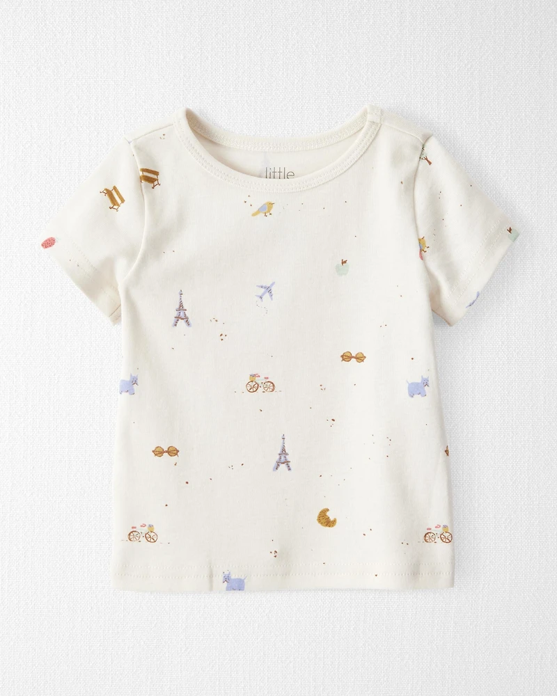 Baby Organic Cotton Chambray Bubble Set