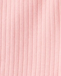 Baby Girl Cotton Flare Leggings - Pink