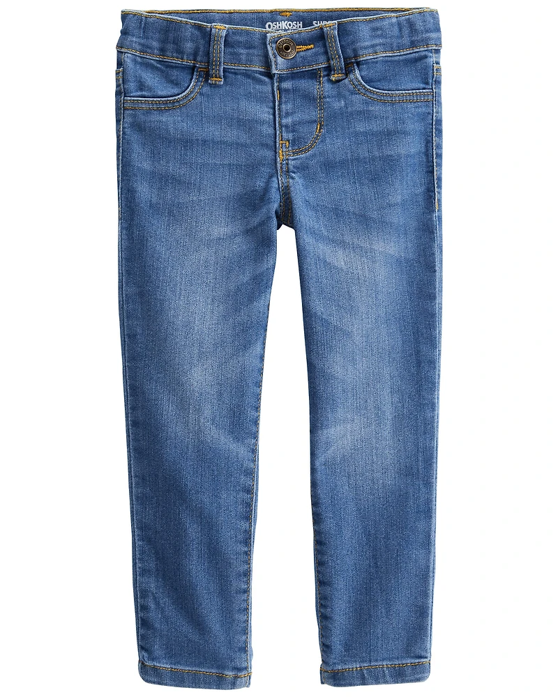 Toddler Medium Blue Wash Super Skinny-Leg Jeans