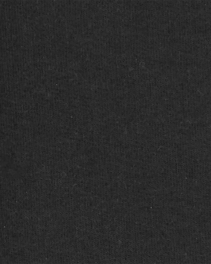 Kid Pull-On Drawstring Joggers - Black