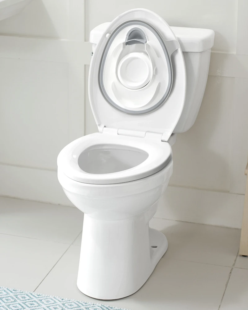 Easy-Store Toilet Trainer - White