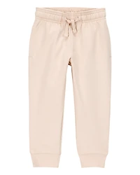 Toddler Pull-On Drawstring Joggers - Khaki