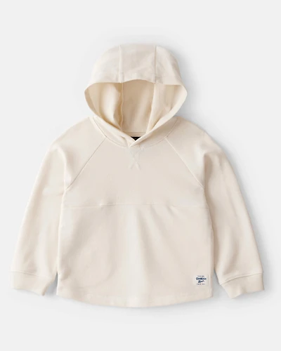 Toddler Boy Long-Sleeve Hoodie - Ivory