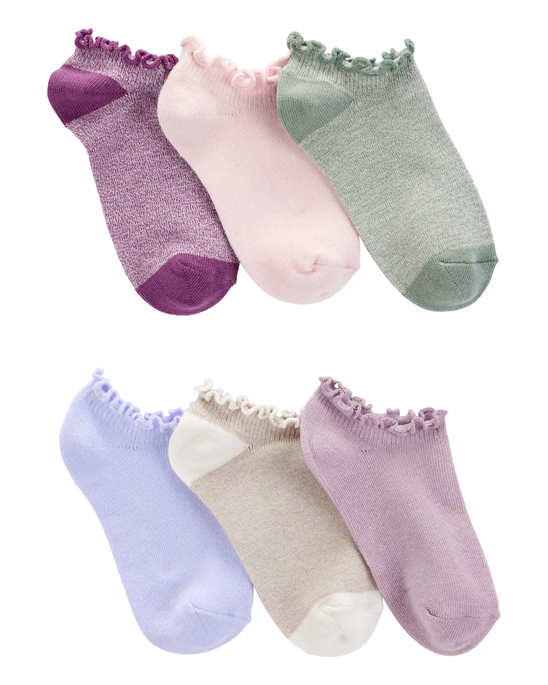 Kid 6-Pack No Show Socks