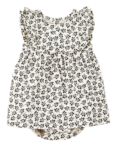 Baby Girl Floral Print Sunsuit