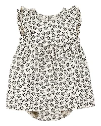 Baby Girl Floral Print Sunsuit