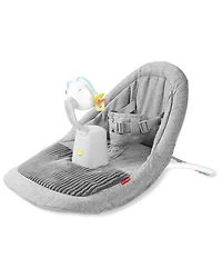 Silver Lining Cloud Upright Activity Floor Seat - Grey
