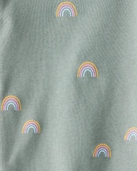 Baby Organic Cotton Pajamas Magical Rainbow Print