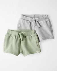 Baby 2-Pack Organic Cotton Shorts