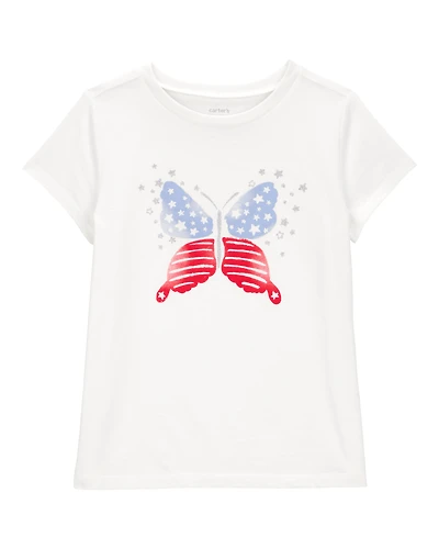 Girls Butterfly Graphic Tee