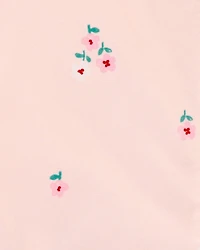 Toddler Floral Rain Jacket - Pink