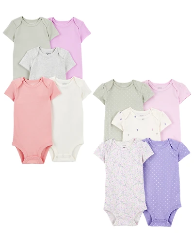 Baby 10-Pack Short-Sleeve Bodysuits