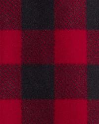 Baby Checkered Print Loose Fit Long-Sleeve Wearable Blanket