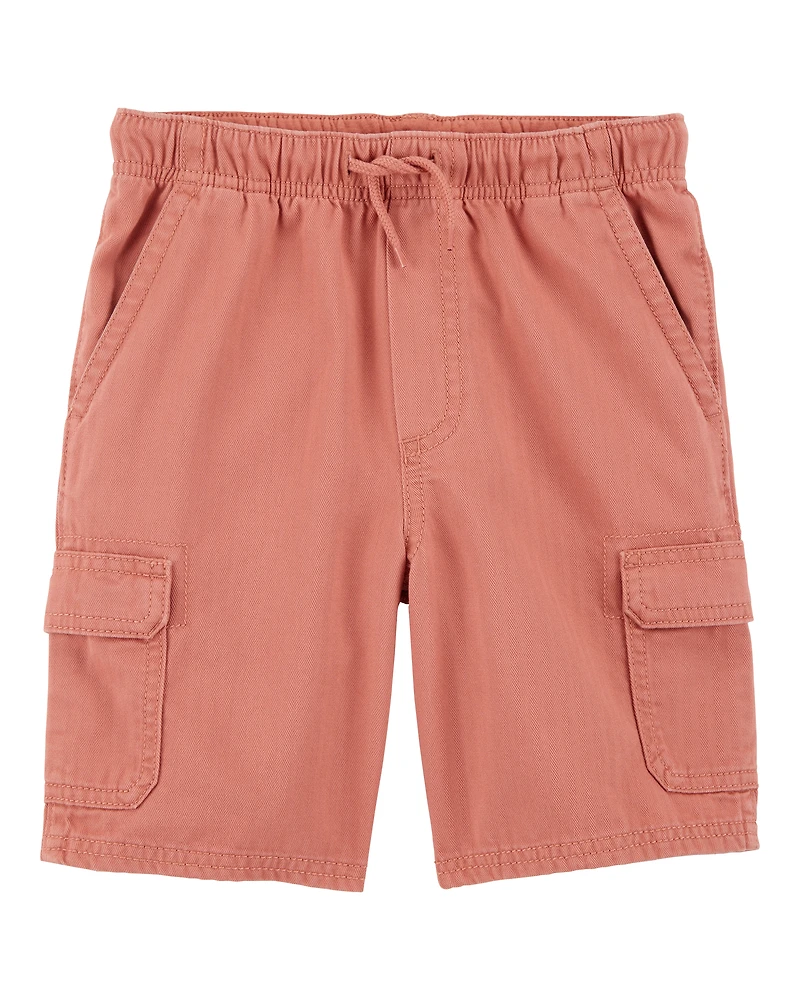 Kid Cargo Utility Shorts - Red