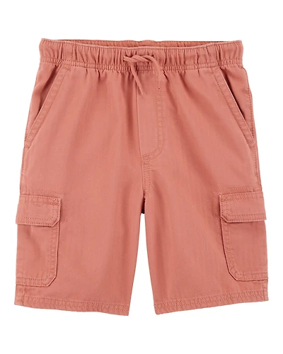 Kid Cargo Utility Shorts - Red