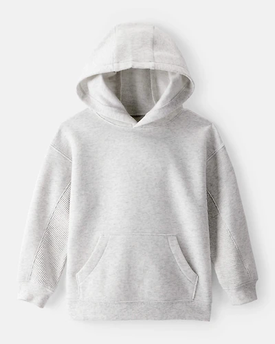 Toddler Boy DayDream Fleece Long-Sleeve Hoodie - Grey