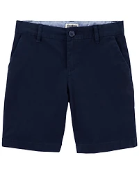 Girls Stretch Chino Shorts