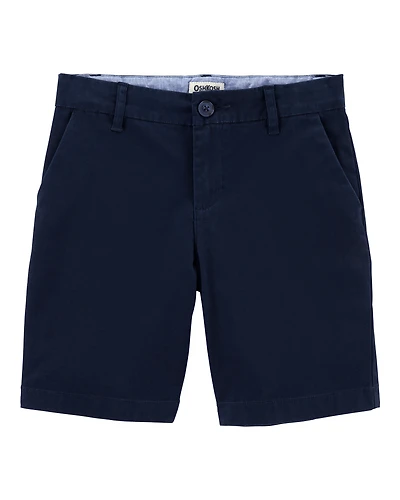 Girls Stretch Chino Shorts