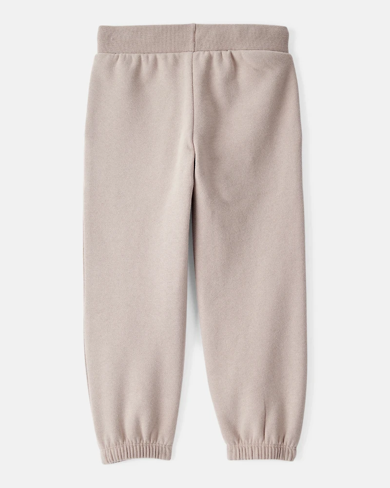 Toddler Girl DayDream Fleece Joggers - Brown