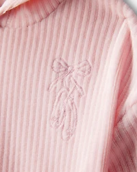 Toddler 2-Piece Ballerina Hoodie & Pant Set - Pink