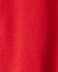 Baby Girl Fleece Pants - Red