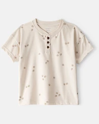 Toddler Boy Acorn Short-Sleeve Tee - Ivory