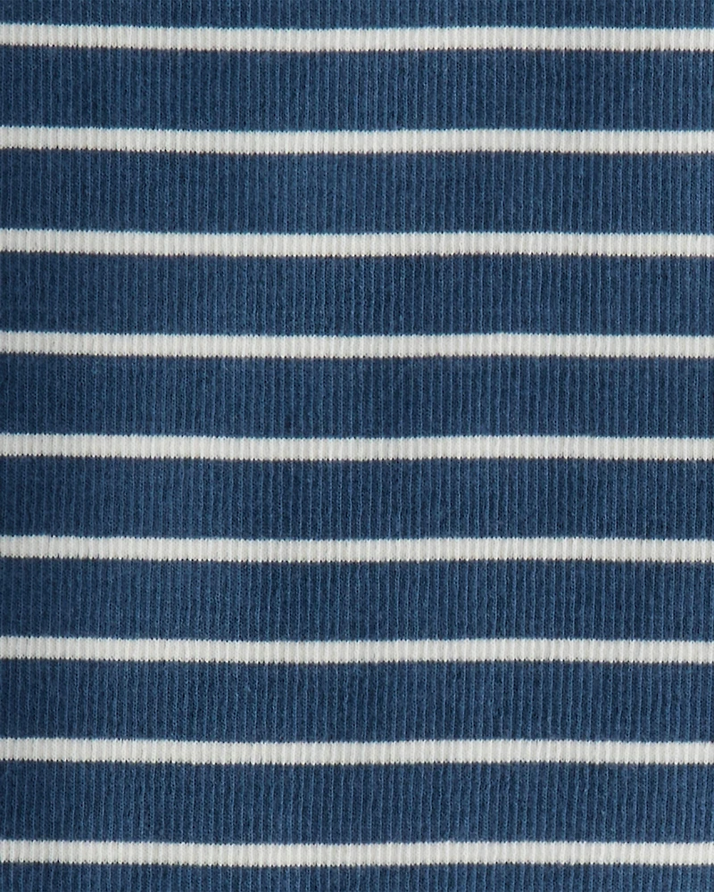 Kid Organic Cotton Pajamas Set in Stripes