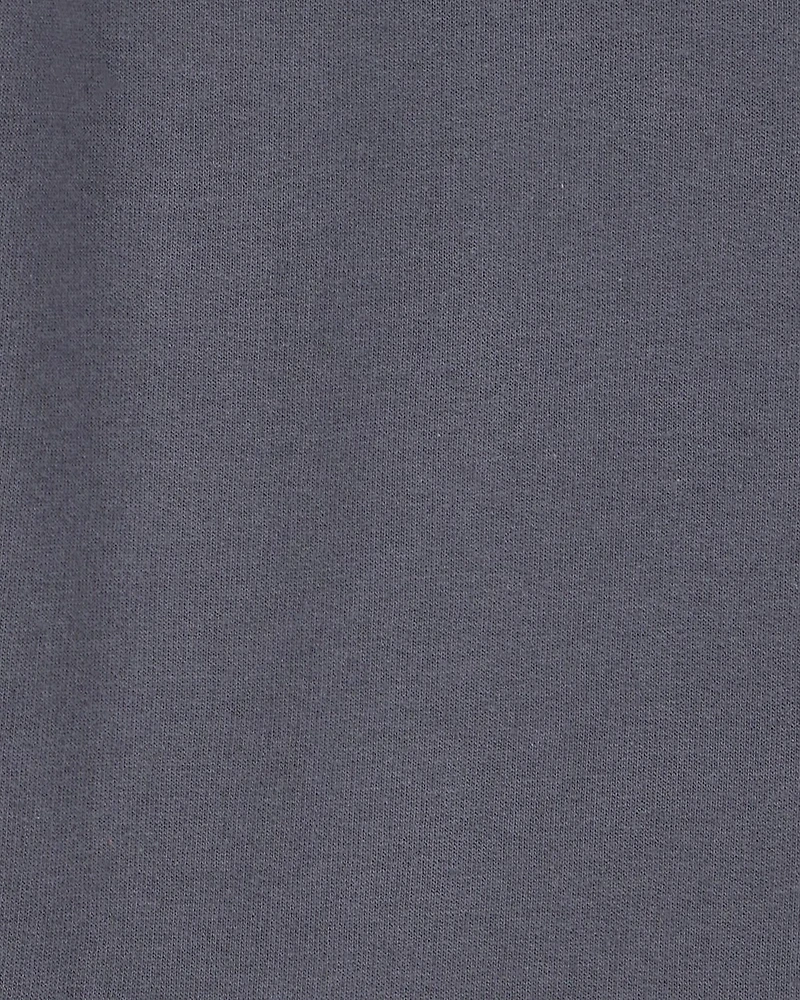 Kid Pull-On Drawstring Joggers - Dark Grey