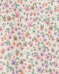 Baby Floral Print Organic Cotton 2-Piece Pajamas