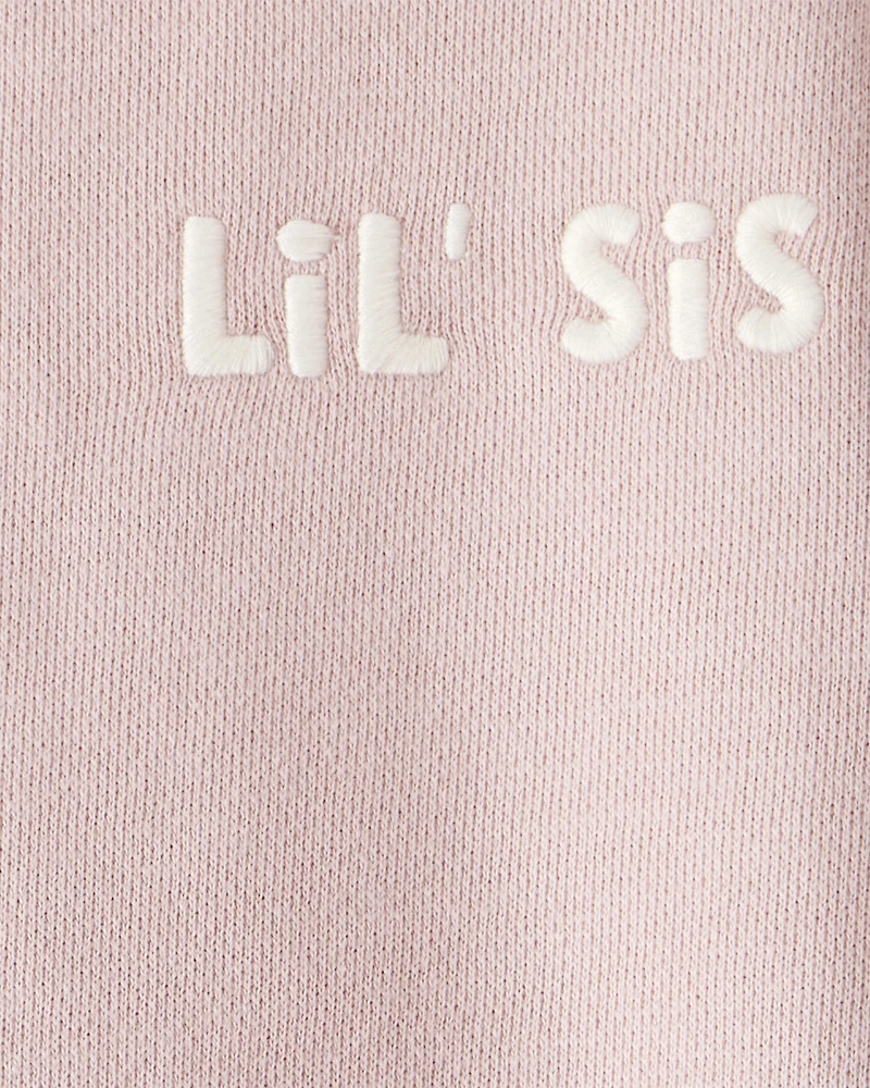 Baby Organic Cotton Lil' Sis Bubble