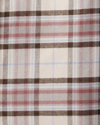 Boys Organic Cotton Button-Front Flannel