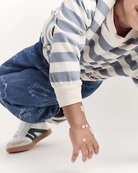 Toddler Squish Jump Rope Jogger in Denim - Blue