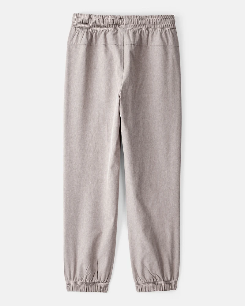 Boys Active Woven Jogger - Taupe