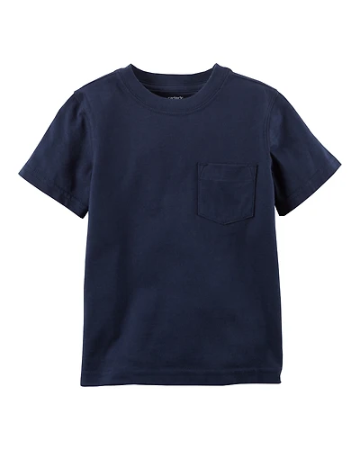Kid Solid Short-Sleeve Pocket Tee