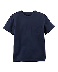 Kid Solid Short-Sleeve Pocket Tee