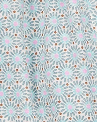 Kid Geo Print Linen Look-Alike Flowy Pull-On Shorts