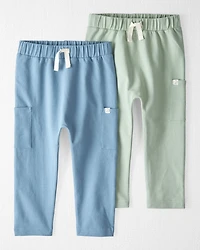 Toddler 2-Pack Organic Cotton French Terry Joggers
