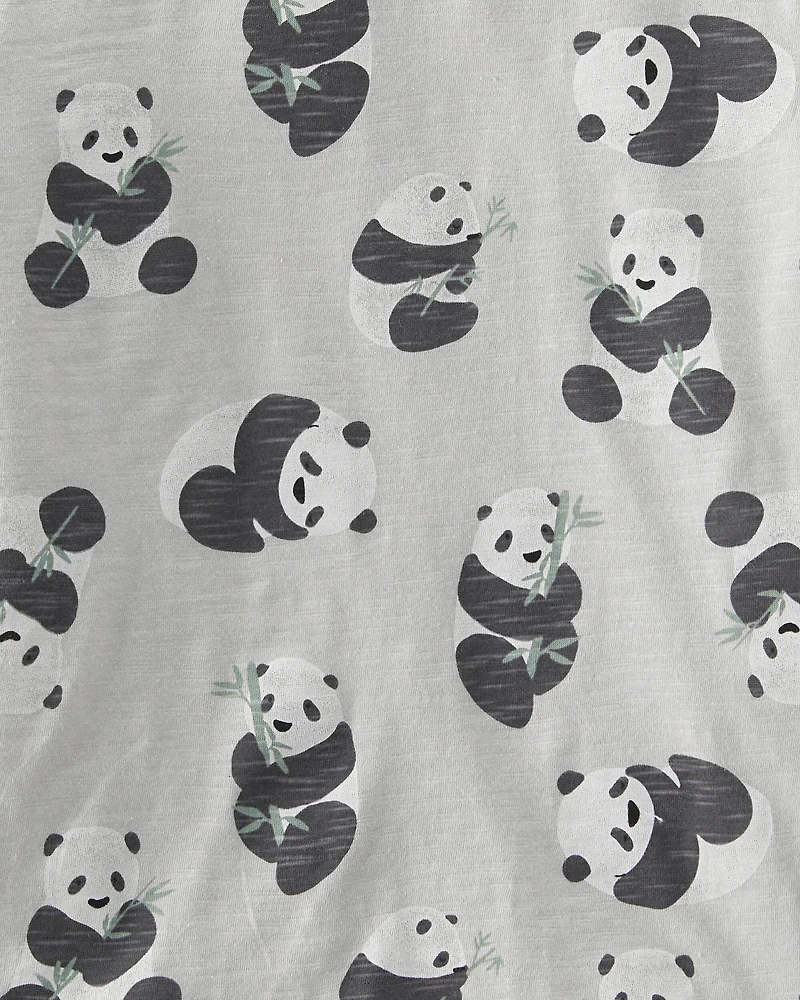 Toddler 2-Piece Organic Cotton Shortall Set