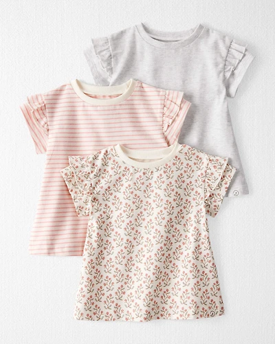 Baby 3-Pack Organic Cotton Tops
