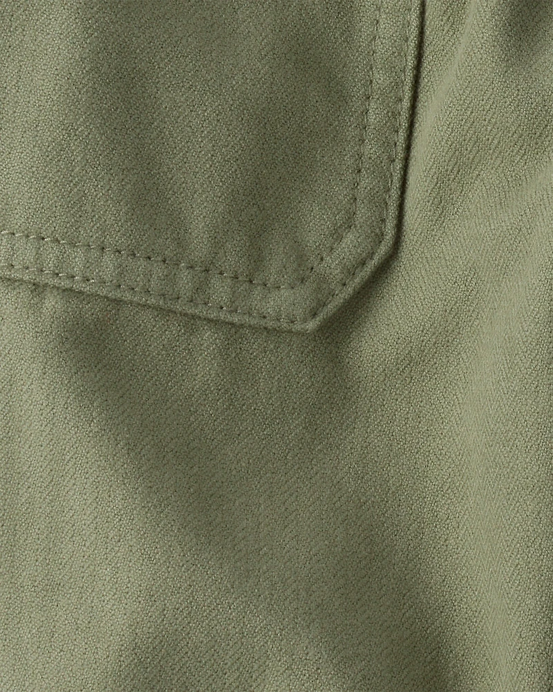 Baby Boy Herringbone Fashion Pants - Green